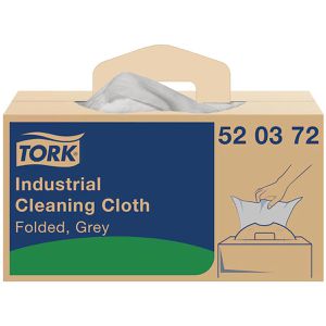 Produktbild für Einwegtücher Tork exelCLEAN, 520372, W7, grau