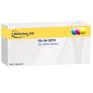 Produktbild für Toner Böttcher-AG für HP 207X Multipack
