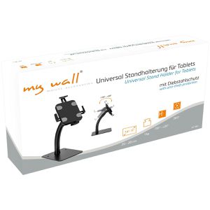 Produktbild für Tablet-Halterung myWall HT38L, schwarz, für Tisch