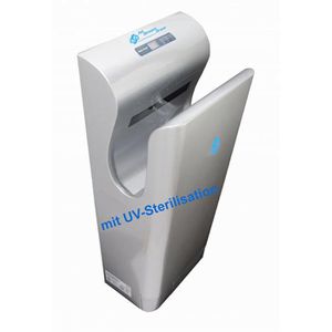 Produktbild für Händetrockner JSD JSD-UVclean Basic, Jet-Luftstrom, silber