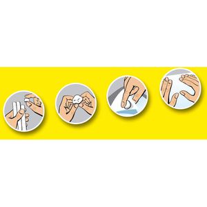 Produktbild für Klebepads UHU patafix, doppelseitig