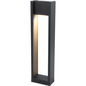 Produktbild für Wegeleuchte SLV Quad Pole, grau, mit 230 V Netzstrom