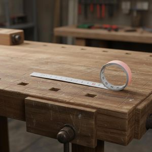 Produktbild für Maßband Hedue X196, selbstklebend