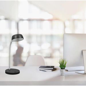 Produktbild für Schreibtischlampe Unilux Tamy, schwarz, LED