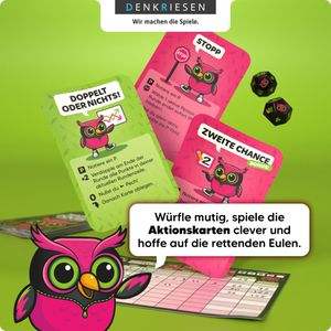 Produktbild für Würfelspiel Denkriesen HD5001, Happy Double - No Risk, No Run