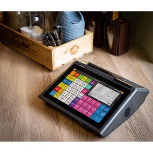 Produktbild für Registrierkasse primasello X120, anthrazit