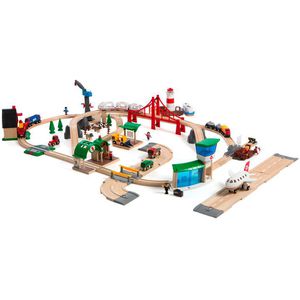 Produktbild für Spielzeugeisenbahn BRIO World Großes Premium Set