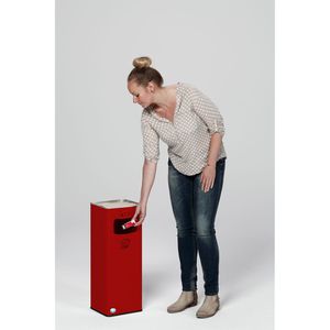 Produktbild für Aschenbecher VAR B25R, 3071, rot, für Outdoor