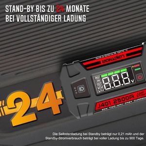 Produktbild für Starthilfe-Powerbank Lokithor J401, 3 in 1, 12 V