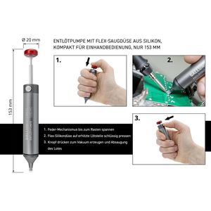 Produktbild für Entlötpumpe GALLUNOPTIMAL GOELPA