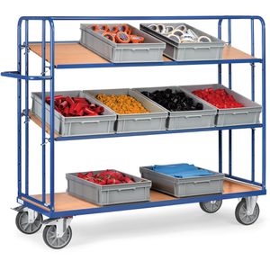 Produktbild für Etagenwagen Fetra 4296, mit verstellbaren Böden