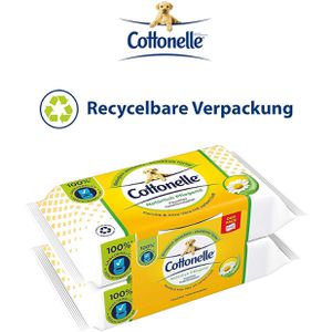 Produktbild für Feuchtes-Toilettenpapier Cottonelle Natürlich Pflegend
