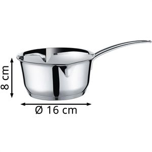 Produktbild für Stielkasserolle Küchenprofi Cook Capri, Ø 16 cm