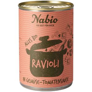 Fertiggericht Nabio Ravioli, Bio