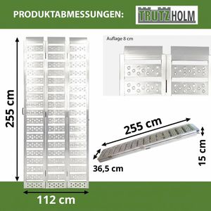 Produktbild für Auffahrrampe Dreibreit by Trutzholm 26987, 1 Stück