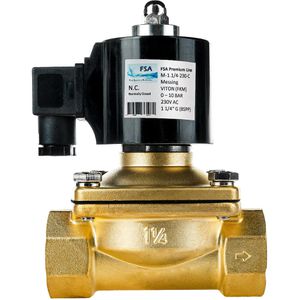 Produktbild für Magnetventil FSA Premium M-1.1/4-230-C, 1 1/4 Zoll