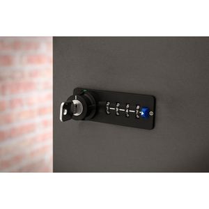 Produktbild für Schließfachschrank Möbelpartner Locked, weiß