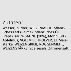 Produktbild für Kuchen Cakees Mohn-Rahm Kuchen