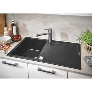 Produktbild für Spülbecken GROHE K500 31644AP0, Einzelbecken, schwarz
