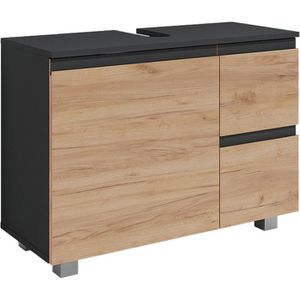 Produktbild für Waschbeckenunterschrank Vicco J-Shape, stehend