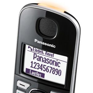 Produktbild für Telefon Panasonic KX-TGE510GS, silber-schwarz
