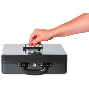 Produktbild für Geldkassette Maul 5621490, mit Zylinderschloss