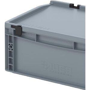 Produktbild für Eurobox AUER ED 43/17 HG, grau, 15 Liter