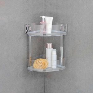 Produktbild für Duschablage Wenko Vacuum-Loc Quadro, silber
