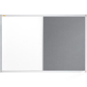 Kombitafel Franken CB300312 X-tra!Line, 2 in 1, grau / weiß