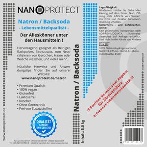 Produktbild für Natron Nanoprotect E500ii, Lebensmittelqualität