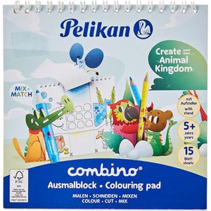 Malbuch Pelikan 811231 Combino Tiermotive