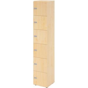 Produktbild für Schließfachschrank Hammerbacher 264l6, ahorn