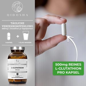 Produktbild für Aminosäuren Qidosha L-Glutathion, 120 Kapseln