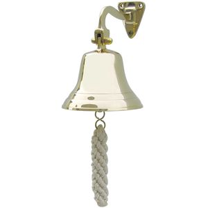 Produktbild für Schiffsglocke SEA-CLUB 7050L, Ø 10cm, gold