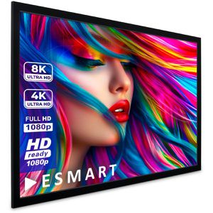 Produktbild für Beamer-Leinwand ESMART Professional MIRALE GRAU