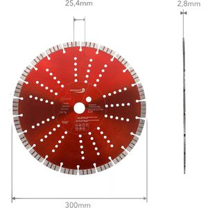 Produktbild für Trennscheibe Prodiamant Turbo, Universal Pro12