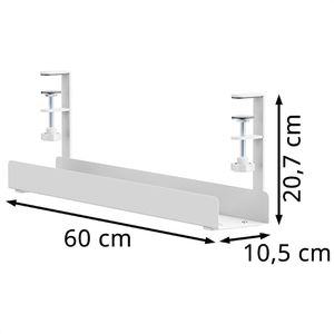 Produktbild für Kabelwanne Neomounts ADS07-121WH, weiß