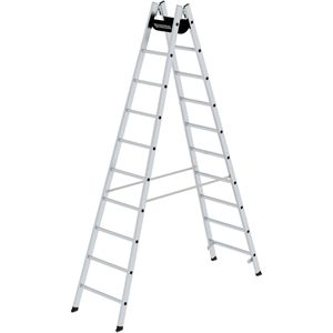 Produktbild für Stehleiter MUNK 33020, nivello-Leiterfüße, beidseitig begehbar