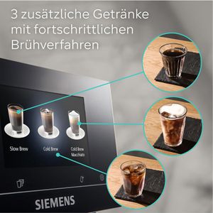 Produktbild für Kaffeevollautomat Siemens EQ.700 classic, TP715D01, grau