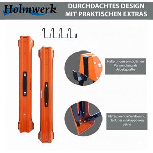 Produktbild für Arbeitsbock Holmwerk 28488, bis 1000kg