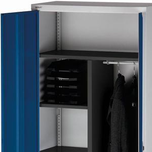 Produktbild für Mehrzweckschrank Bisley E782AAG-505, abschließbar, blau