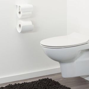 Produktbild für Toilettenpapierhalter Sealskin Brix, weiß