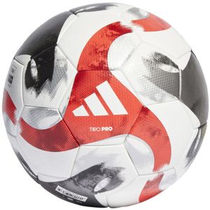adidas Fußball Tiro Pro HT2428, Größe 5, weiß/bunt, 430 Gramm, Spielball
