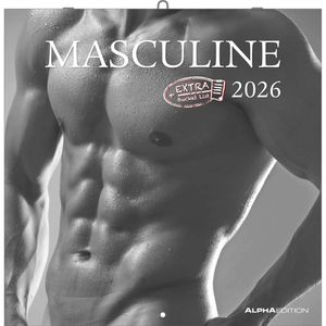 Produktbild für Erotikkalender Alpha 160186, Masculine, Jahr 2026