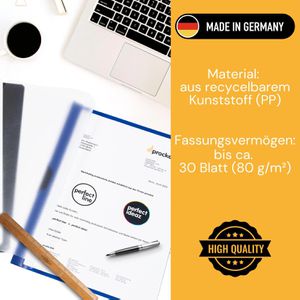 Produktbild für Klemmhefter perfect-line A4