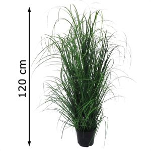 Produktbild für Kunstpflanze Creativ-green Grasbusch