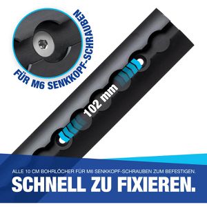 Produktbild für Airlineschiene NTG Spatset 1.2, zum Schrauben, 2 Stück