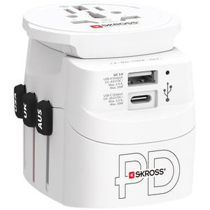 Reiseadapter SKROSS 1.302473 Pro Light USB AC30PD
