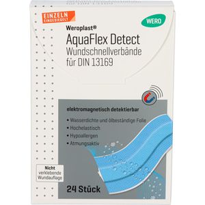 Produktbild für Pflaster Wero AquaFlex Detect Wundverband 24 Stück