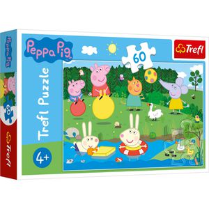 Trefl Puzzle 17326 Peppa Pig, 60 Teile, ab 4 Jahre